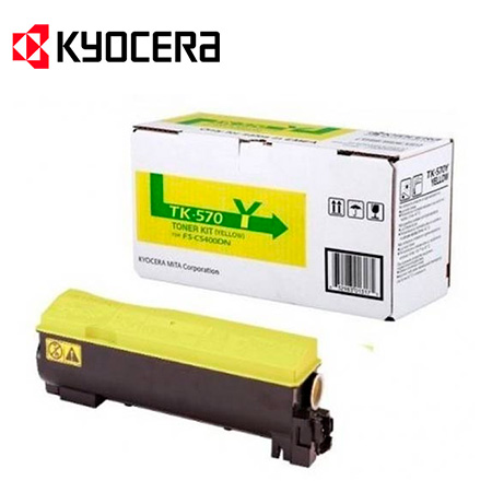 KYOCERA Toner gelb ca. 12.000 S. TK-570Y KYOCERA Toner gelb ca. 12.000 S. TK-570Y