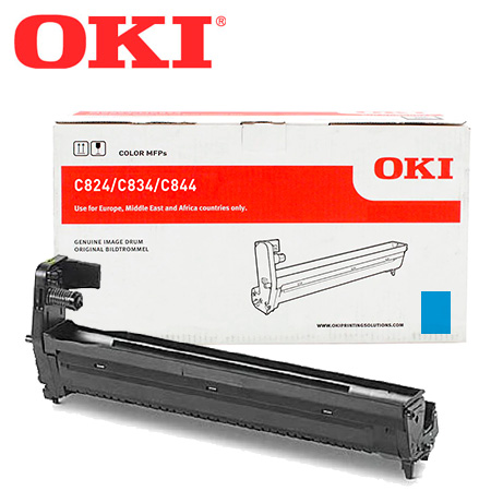 OKI Bildtrommel cyan C824/834/844 ca. 30.000 Seiten OKI Bildtrommel cyan C824/834/844 ca. 30.000 Seiten