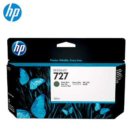 HP Tinte mattschwarz 130ml No.727