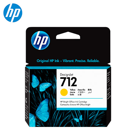 HP Tinte Gelb 29ml No.712 DesignJet Ink Cartridge HP Tinte Gelb 29ml No.712 DesignJet Ink Cartridge