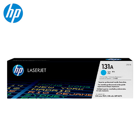 HP Toner cyan 1.800 S. No.131A ca. 1.800 Seiten, f. LJ M251/M276 HP Toner cyan 1.800 S. No.131A ca. 1.800 Seiten, f. LJ M251/M276
