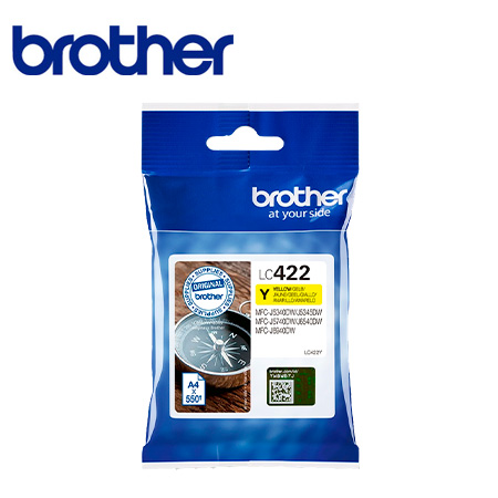 BROTHER Tinte gelb MFC-J5340/5740 6540/6940 ca. 550 S. BROTHER Tinte gelb MFC-J5340/5740 6540/6940 ca. 550 S.