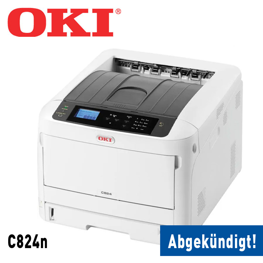 OKI C824n A3 - Abgekündigt