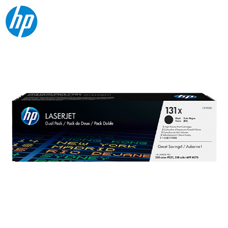 HP Toner schwarz Doppelpack No.131X ca. 2 x 2.400 Seiten, LJ M251/M276