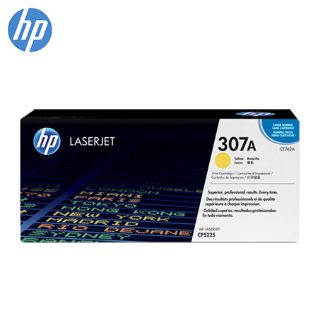 HP Toner gelb 7.300 S. No.307A ca. 7.300 Seiten, f. CLJ CP5225