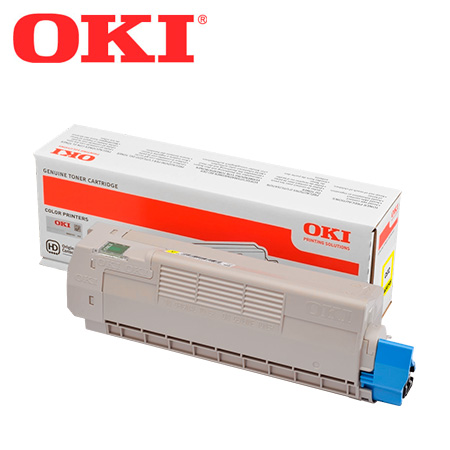 OKI Toner gelb C612 ca. 6.000 Seiten