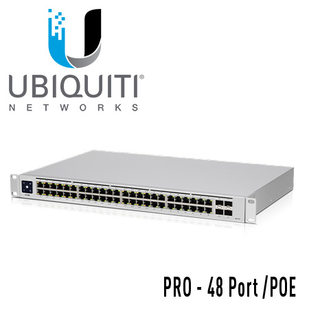 UBIQUITI Switch 48G 4SFP+ PoE 600W 48x10/100/1000 4xSFP+ PoE L2 managed UBIQUITI Switch 48G 4SFP+ PoE 600W 48x10/100/1000 4xSFP+ PoE L2 managed