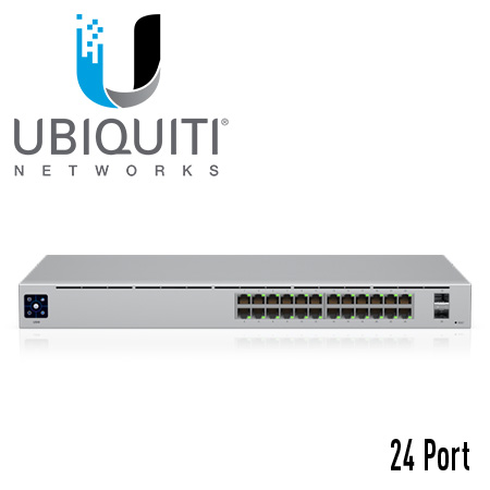 UBIQUITI Switch 24G 2SFP 24x10/100/1000 2xSFP managed UBIQUITI Switch 24G 2SFP 24x10/100/1000 2xSFP managed