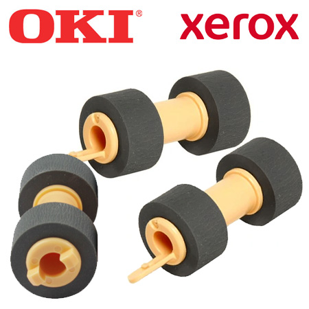 OKI  / Xerox  KIT ROLL ASSY RETARD (3pcs), B62/6300