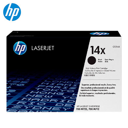 HP Toner schwarz 17.500 S. No.14X ca. 17.500 Seiten, LJ M712/725 HP Toner schwarz 17.500 S. No.14X ca. 17.500 Seiten, LJ M712/725
