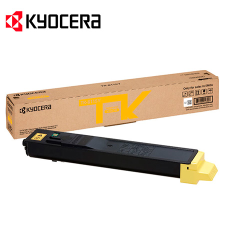 KYOCERA Toner gelb ca. 12.000 S. ECOSYS M8124/M8130 TK-8115Y KYOCERA Toner gelb ca. 12.000 S. ECOSYS M8124/M8130 TK-8115Y