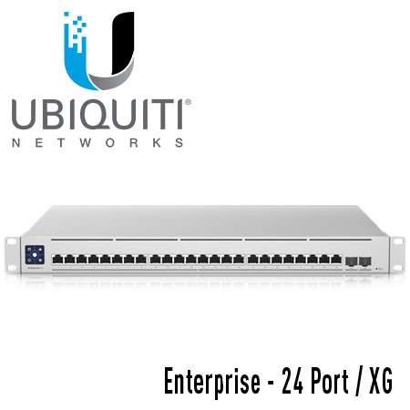 UBIQUITI Switch 24XG 2SFP28 24x/1G/2.5G/5G/10G 2xSFP28 L3 manag UBIQUITI Switch 24XG 2SFP28 24x/1G/2.5G/5G/10G 2xSFP28 L3 manag