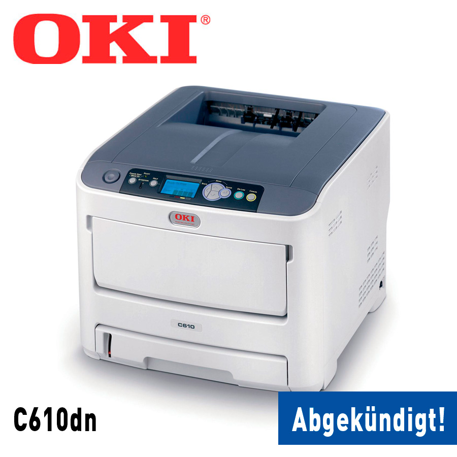 OKI C610dn - Abgekündigt