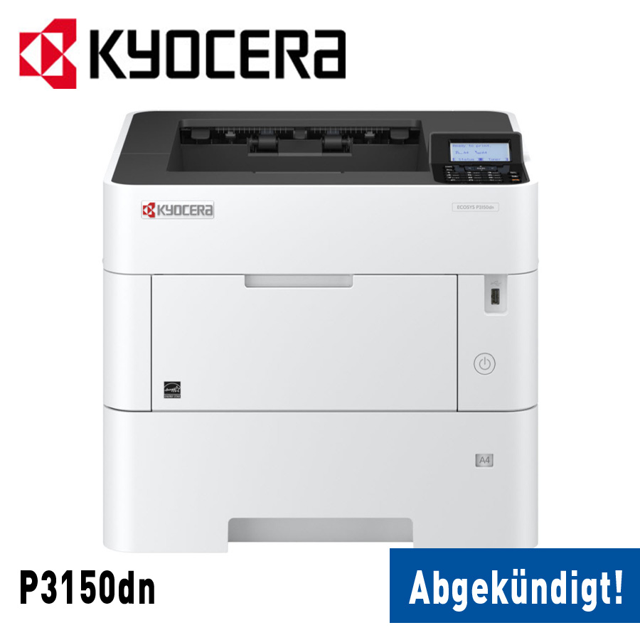 KYOCERA ECOSYS P3150dn - Abgekündigt - KYOCERA ECOSYS P3150dn - Abgekündigt -