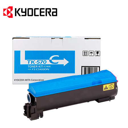 KYOCERA Toner cyan ca. 12.000 S. TK-570C KYOCERA Toner cyan ca. 12.000 S. TK-570C