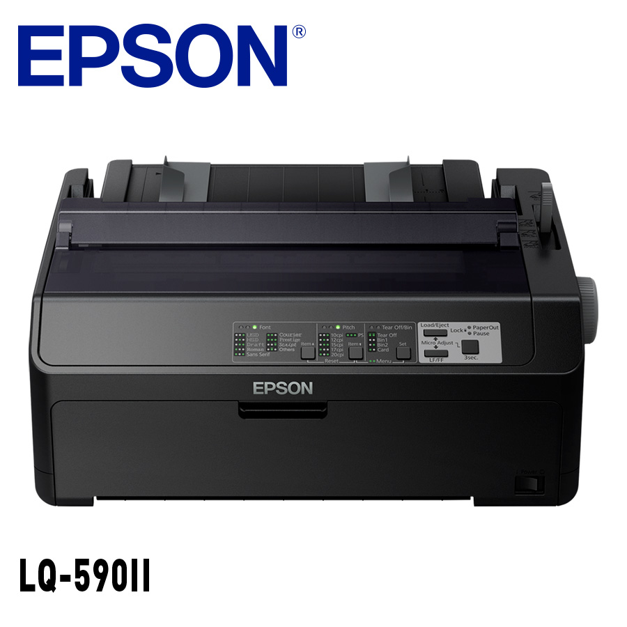 EPSON LQ-590II DIN A4, 24-Nadeln, 1+6 Durchschläge EPSON LQ-590II DIN A4, 24-Nadeln, 1+6 Durchschläge