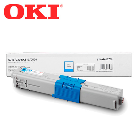 OKI Toner cyan ca. 2.000 Seiten u.a. C310/C331/C510/C530/MC351/MC562 OKI Toner cyan ca. 2.000 Seiten u.a. C310/C331/C510/C530/MC351/MC562