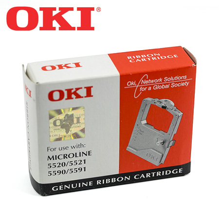 OKI Farbband sw f.ML5520/5590 4 Mio. Zeichen OKI Farbband sw f.ML5520/5590 4 Mio. Zeichen