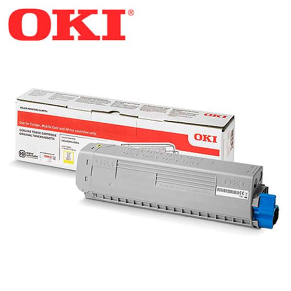 OKI Toner gelb C824/C834/C844 ca. 5.000 Seiten