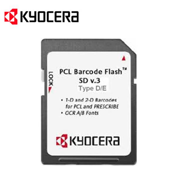 KYOCERA PCL Barcode Flash TYP-D/E