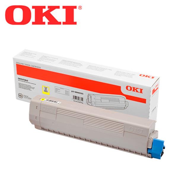 OKI Toner gelb C833/C843 ca. 10.000 Seiten