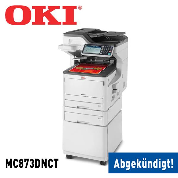 OKI MC873dnct A3 LED color MFP - Abgekündigt